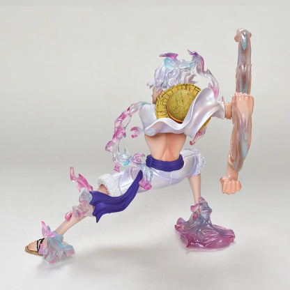 19cm/7.48in Anime One Piece Luffy Figure Gear 5 Luffy Action Figure Collection Model Toy Gift