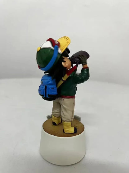 10cm Dragon Ball Cartoon Character Drinking Water Little Goku PVC Action Figure Model Statue Collection Decoration Toys Gift