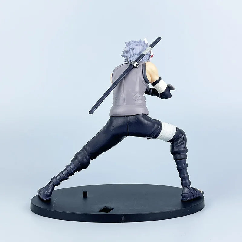 New Naruto Anime Figure 18cm Hatake Kakashi  PVC Action Figure Model Doll car Ornaments Collections Toy Gifts