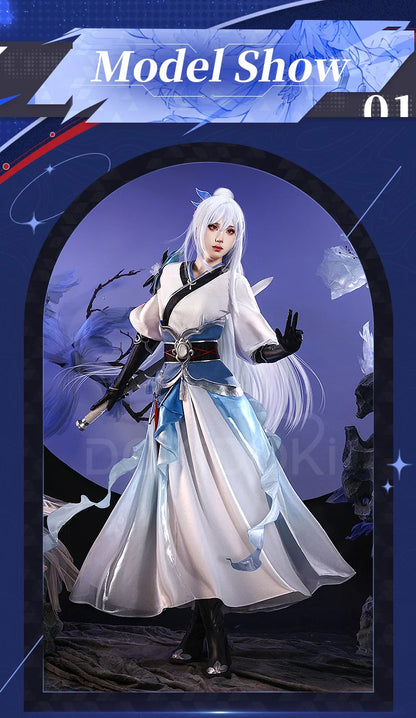 Jing Liu Doujin Cosplay Costume Game Honkai: Star Rail Cosplay DokiDoki-SR Jingliu Cosplay HSR Women Costume