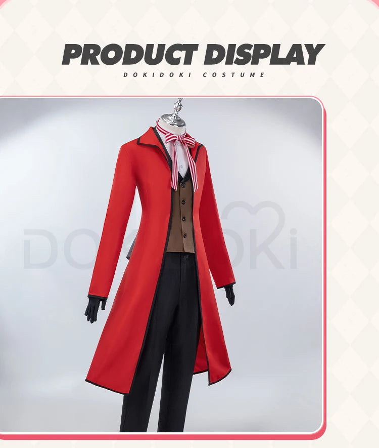 Grell Sutcliff Cosplay Costume Anime Cosplay【S-3XL】DokiDoki-N Grell Sutcliff Cosplay Men Uniform Costume Plus Size