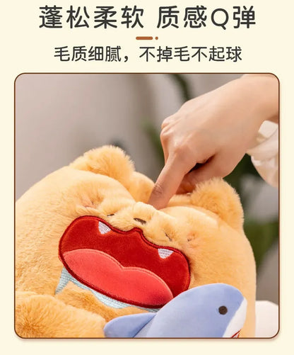 Cute Little Cat and Little Rabbit Pillow Doll Funny Cloth Doll Girl Sleeping Doll Gift Plush Toy Plush Pillow Children's Gift