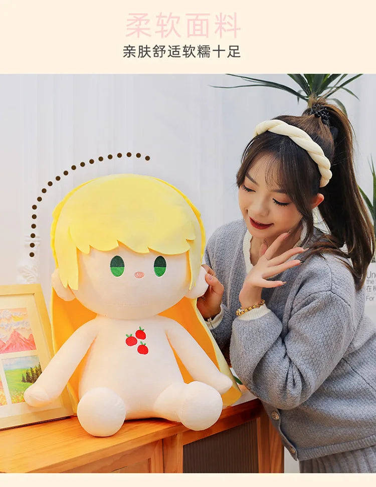 Kawaii 30/40/50cm  Movie Peripheral Cute Colorful Pony Cotton Doll Plush Toy Girl Soothing Sleep Pillow Birthday Gift Girl Doll
