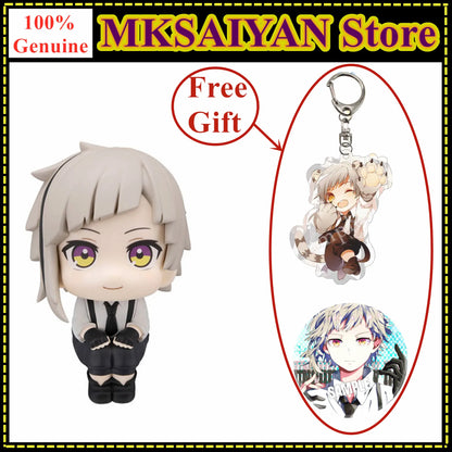 Original MegaHouse MH Nakajima Atsushi Dazai Osamu Bungou Stray Dogs Look Up Action Figure Toys PVC Model Collection Doll