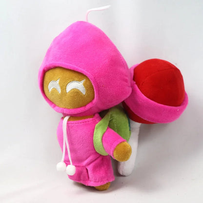 23cm Cookie Run Kingdom Plush Shadow Milk Cookie Run Kingdom Toy Shadow Milk Cookie Doll Plushie Merch Soft Toy Children Gift