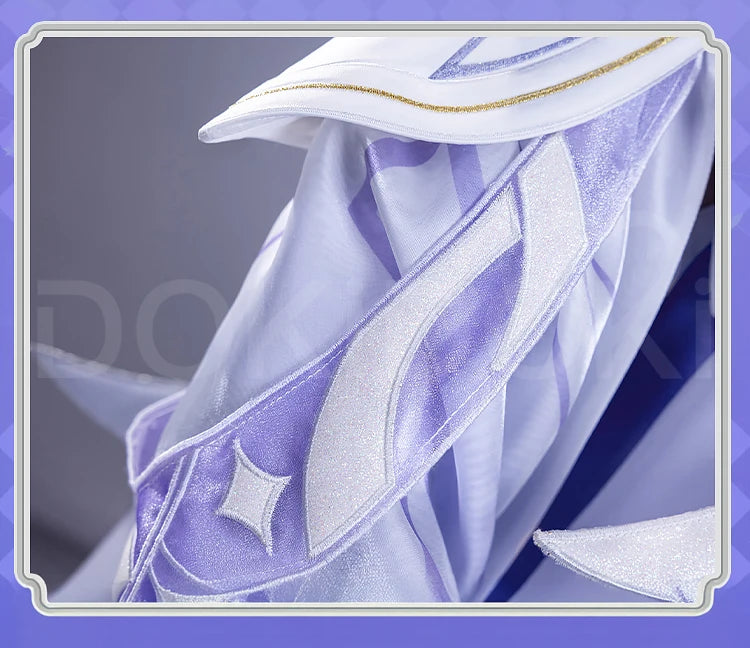 Columbina Cosplay Costume Genshin Impact【S-2XL】DokiDoki-R Nod-Krai Women Dress Columbina Hypersalenia Plus Size