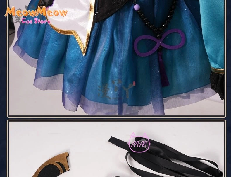 Project Sekai Zombie Cosplay Costume Adult Woman Polyester