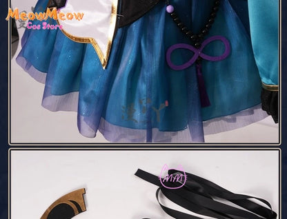 Project Sekai Zombie Cosplay Costume Adult Woman Polyester