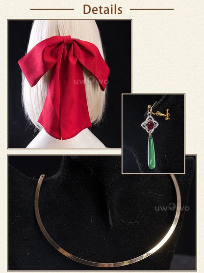 IN STOCK UWOWO Neroo Cosplay Game Fatee/Grandd Order Neroo Claudius/Red Saberr Heroic Spirit Formal Dress Gown Cosplay Costume