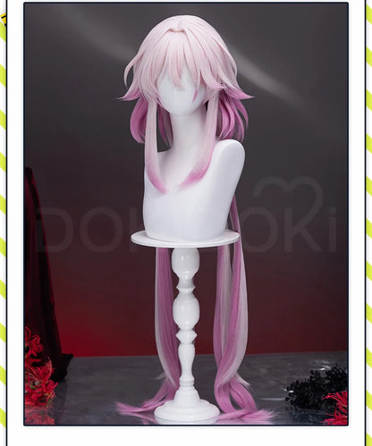 IN STOCK Evernight Cyrene Dan Heng Wig Game Honkai: Star Rail DokiDoki Dan Heng Permansor Terrae Horns Cyrene 120cm Wig