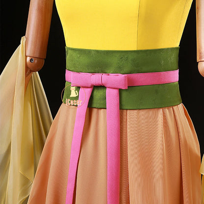 Anime The Apothecary Diaries Maomao Cosplay Costume Courtesan Outfit Dress Earrings Headwear Halloween Party Women Girls iCoser