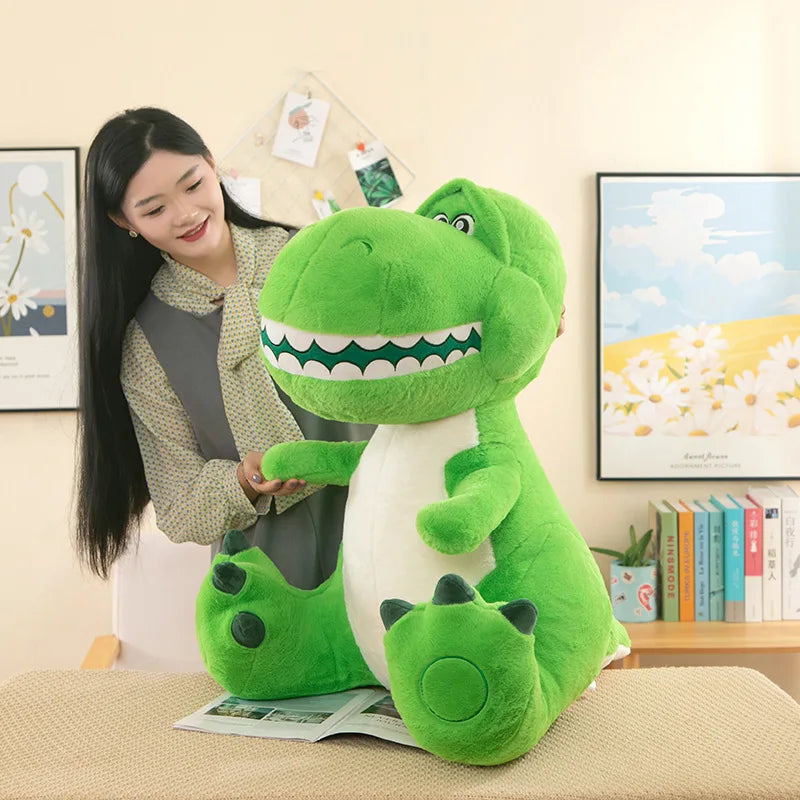 35/50/80cm Disney Toy Story Rex Plush Toys Dinosaur Animals Dolls Anime Cartoon Plushie Kawaii Pillow Soft Gift for Children
