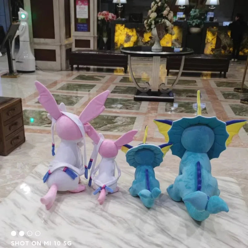 30/50CM Pokemon Plushies Umbreon Cartoon Anime Peluche Kawaii Ornament Stuffed Comfortable Soft Doll Children Toy Gift