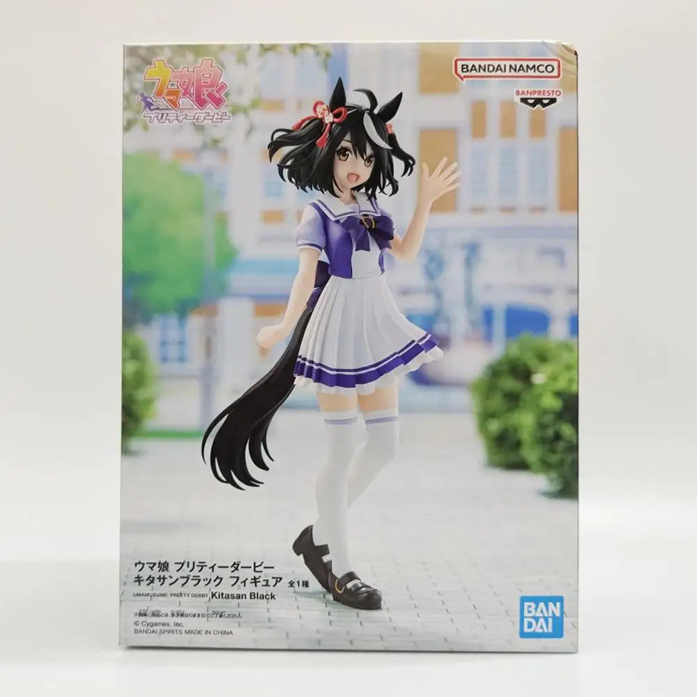 Bandai Banpresto Uma Musume Pretty Derby Kitasan Black 18cm PVC Model - 1-Kitasan