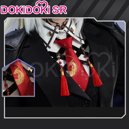 IN STOCK Vulpisfoglia Cosplay Costume Game Arknights DokiDoki-SR Vulpisfoglia Ears Tail Women Halloween Costume