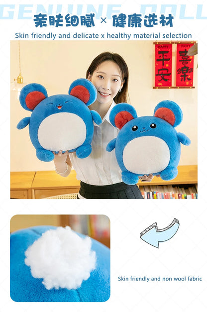 35/55/75cm Azumarill Pokemon Large Plush Toy Anime Doll Cute Giant Pokémon Cute Cartoon Stuffed Plushie Pillow Gift for Children