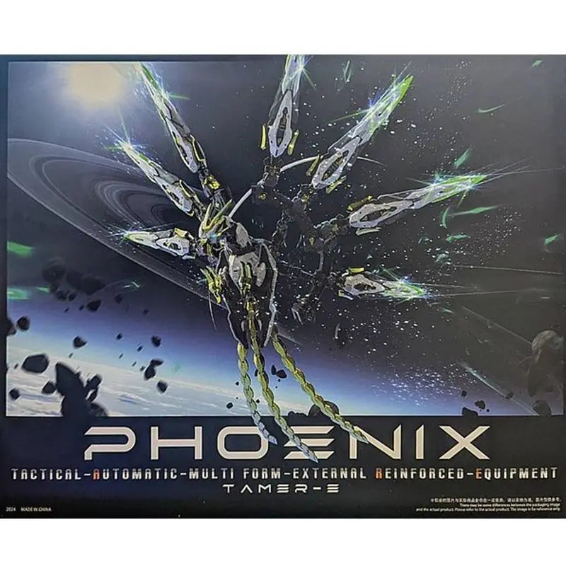 ALL INCLUSIVE FULLSION APOCALYPSE WHITE PHOENIX 1/100 Skeleton Assembling Model Mecha Toys Accessories Package