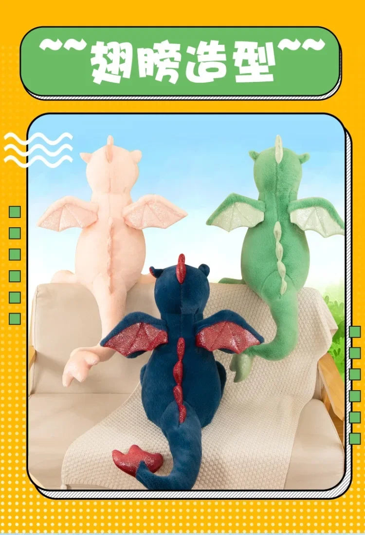 58cm Large Size Dinosaur Soft Gift Stuffed Animal Plush Kawaii Dino Plush Animal Toy Plush Toys Pillow Stuffed Soft Plushie