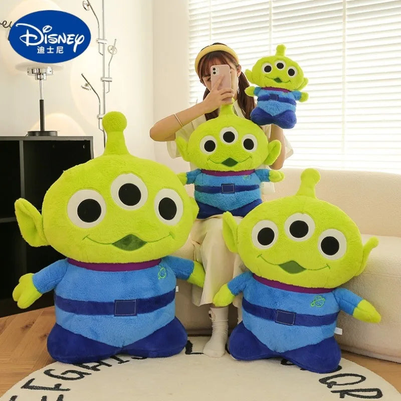 50/70/90cm Super Big Size Alien Disney Cartoon Anime Plush Stuffed Doll Cute Room Decorated Plushie Children Pillow Holiday Gift