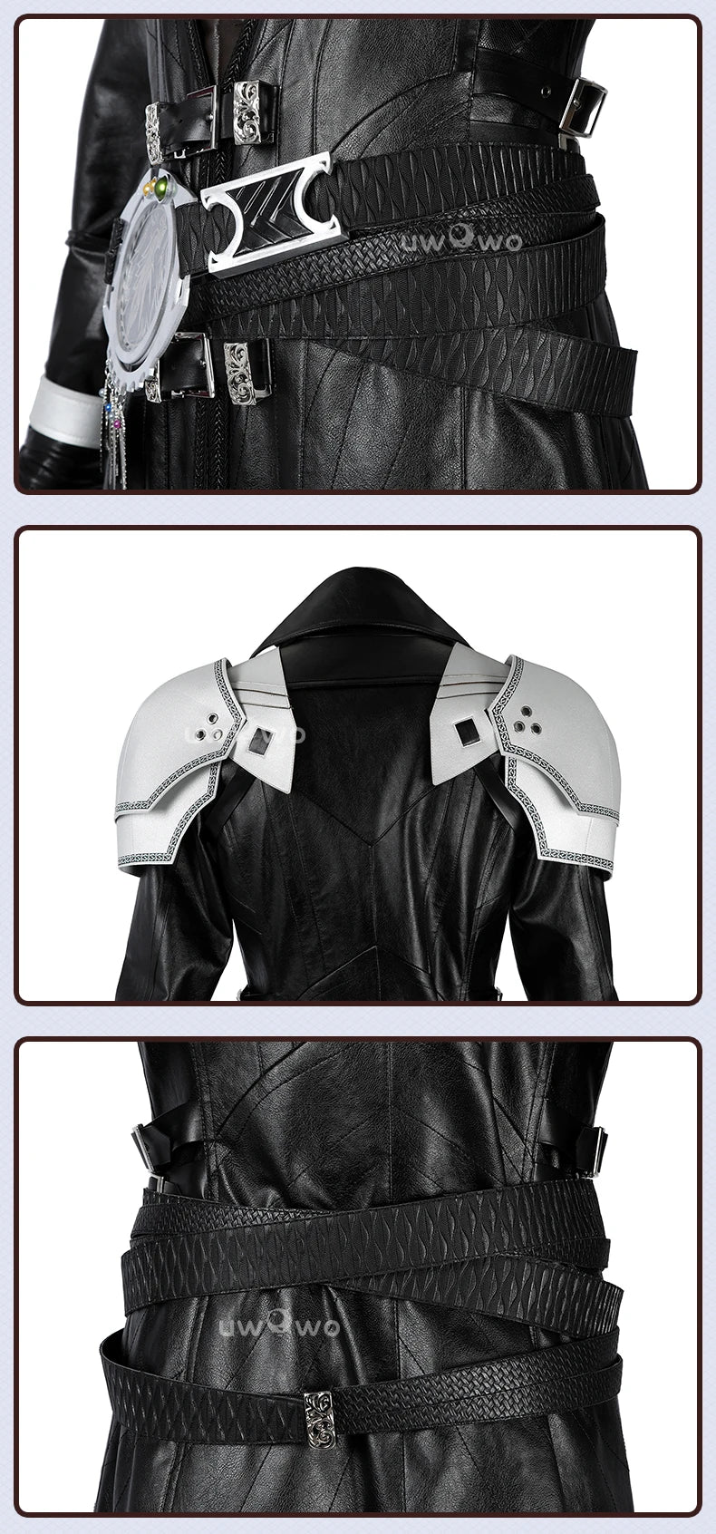 UWOWO Collab Series: Sephiroth  Cosplay FF- 7 Sephiroth Cosplay Costume Halloween Costume