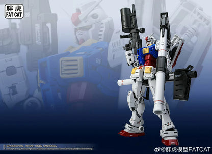 FATCAT RX-78-2 Model MG 1/100 Assembly Model Kit Special RG 1/144 2.0 Enlarged Version Action Figure Plastic Model Toy Gift