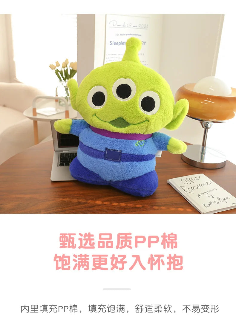 50/70/90cm Super Big Size Alien Disney Cartoon Anime Plush Stuffed Doll Cute Room Decorated Plushie Children Pillow Holiday Gift