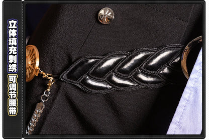 Zenless Zone Zero Hugo Cosplay Costume Wig Mask Hat Mockingbird New Eridu Hugo Vlad Ravenlock Halloween Party for Women Men Prop