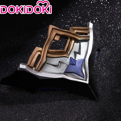 IN STOCK Il Dottore Mask Game Genshin Impact Fatui Harbinger Cosplay DokiDoki Cosplay Fatui Doctor Mask Cosplay Props Il Dottore