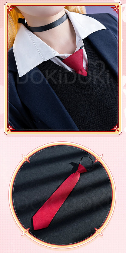 Kitagawa Marin Cosplay Costume Anime DokiDoki-R Women School Uniform JK Dress Black Suit Jacket Marin Cosplay Costume