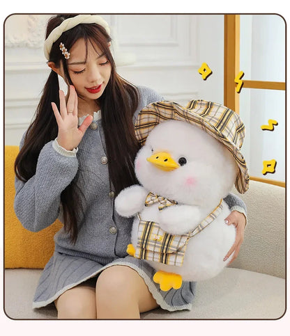 New 25/35/45cm Kawaii Cute Gentleman Duck Plush Toy Children's Pillow Doll Interior Decoration Boys and Girls Birthday Gifts