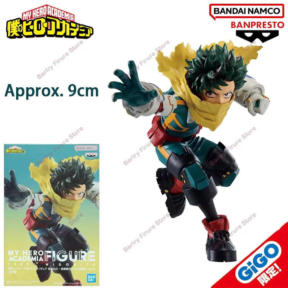 Bandai Banpresto My Hero Academia Izuku Midoriya Katsuki Bakugo 9-13cm PVC Model