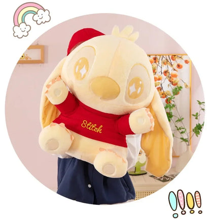 35/60CM Disney Lilo & Stitch Doll Cartoon Plush Toy Cute Anime Soft Stuffed Kawaii Golden Stich Plushie Kids Birthday Gifts