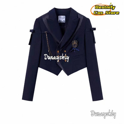 Genshin Impact Furina Cosplay Costume XS-XL Polyester Set - C7 / XS（old） / China Mainland
