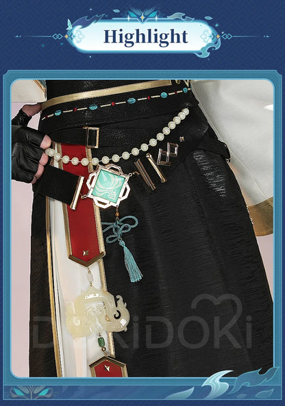 IN STOCK Xiao Doujin Cosplay Costume Game Genshin Impact Cosplay DokiDoki-SR Xiao Cosplay Men Chinese Style Doujin Costume