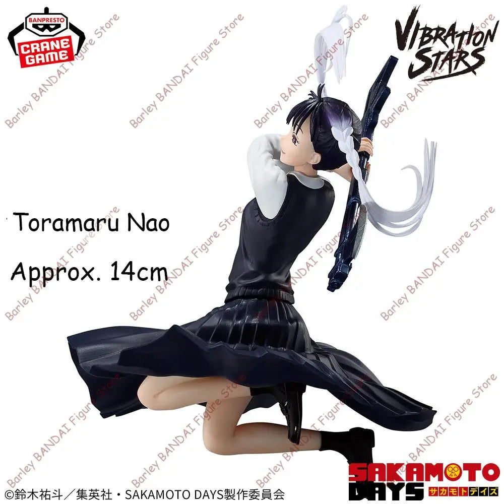 Banpresto Sakamoto Days Seba Mafuyu Toramaru Nao 14-18cm PVC Model
