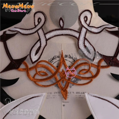 Genshin Impact Asmoday Adult Jumpsuit Polyester Costume