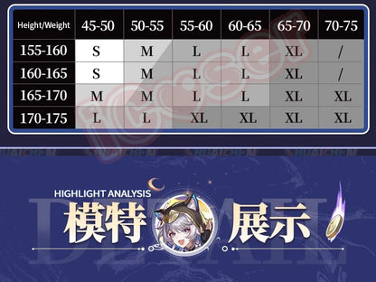 iCoser Honkai Star Rail Cipher Cosplay Costume Wig Bodysuit Uniform Cifera Tail Halloween Party for Women Girls Festival Props