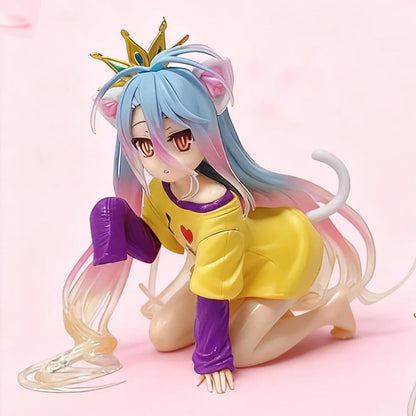 2026 New Style - Anime & Game Character Sister Outfit with Cat Ears, Sexy Collectible Model Toy, Cute Decoration, Fan Collection