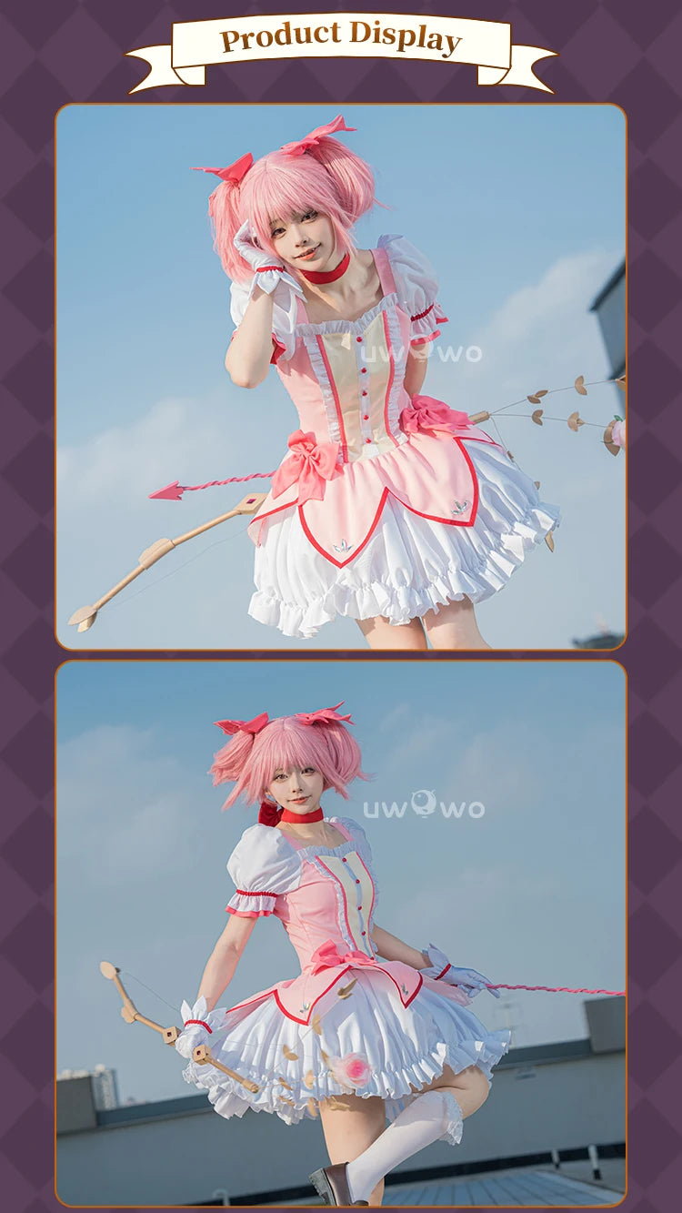 UWOWO Kanamee Madokaa Cosplay Costume S-4XL Cosplay Outfit For Women Costumes