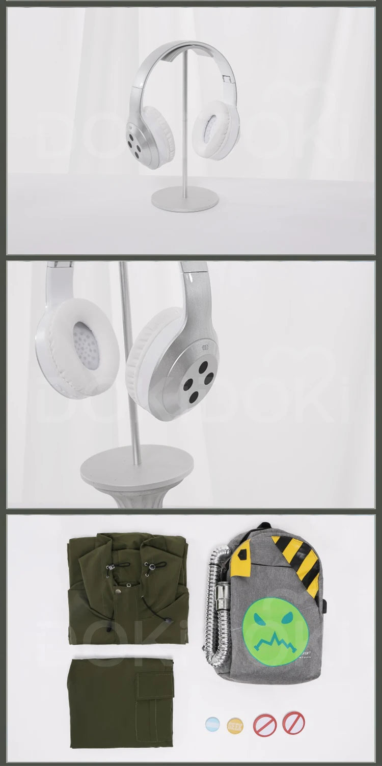 Brief Cosplay Costume Anime【S-2XL】Dokidoki-R Men Cosplay Geekboy Brief Backpack Panty Plus Size Male Cosplay