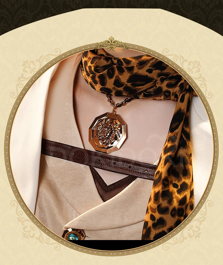 Norton Campbell Prospector Cosplay Costume Identity V DokiDoki-SR Men Uniform Norton Campbell Cosplay Hat