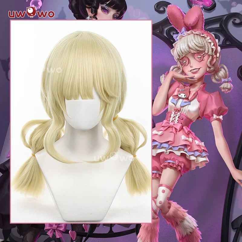 UWOWO Collab series: Game Identity Crossover II Cheerleader Cosplay Costume Pink Costume