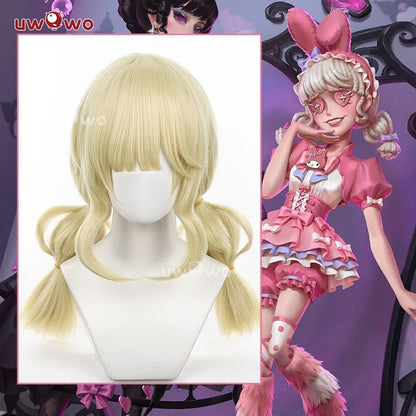 UWOWO Collab series: Game Identity Crossover II Cheerleader Cosplay Costume Pink Costume