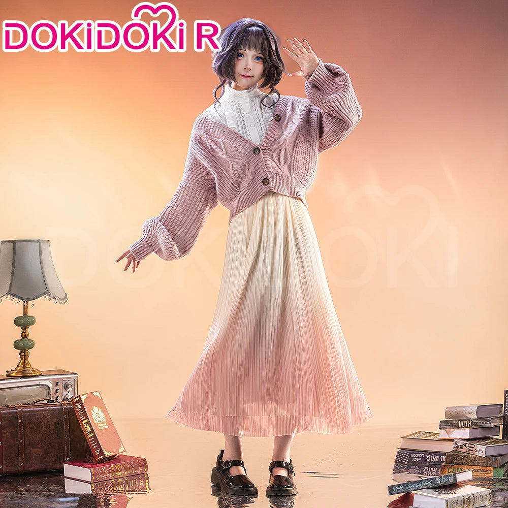 IN STOCK Waguri Kaoruko Cosplay Costume Anime The Fragrant Flower Blooms with Dignity DokiDoki-R Women Suit Halloween Cosplay