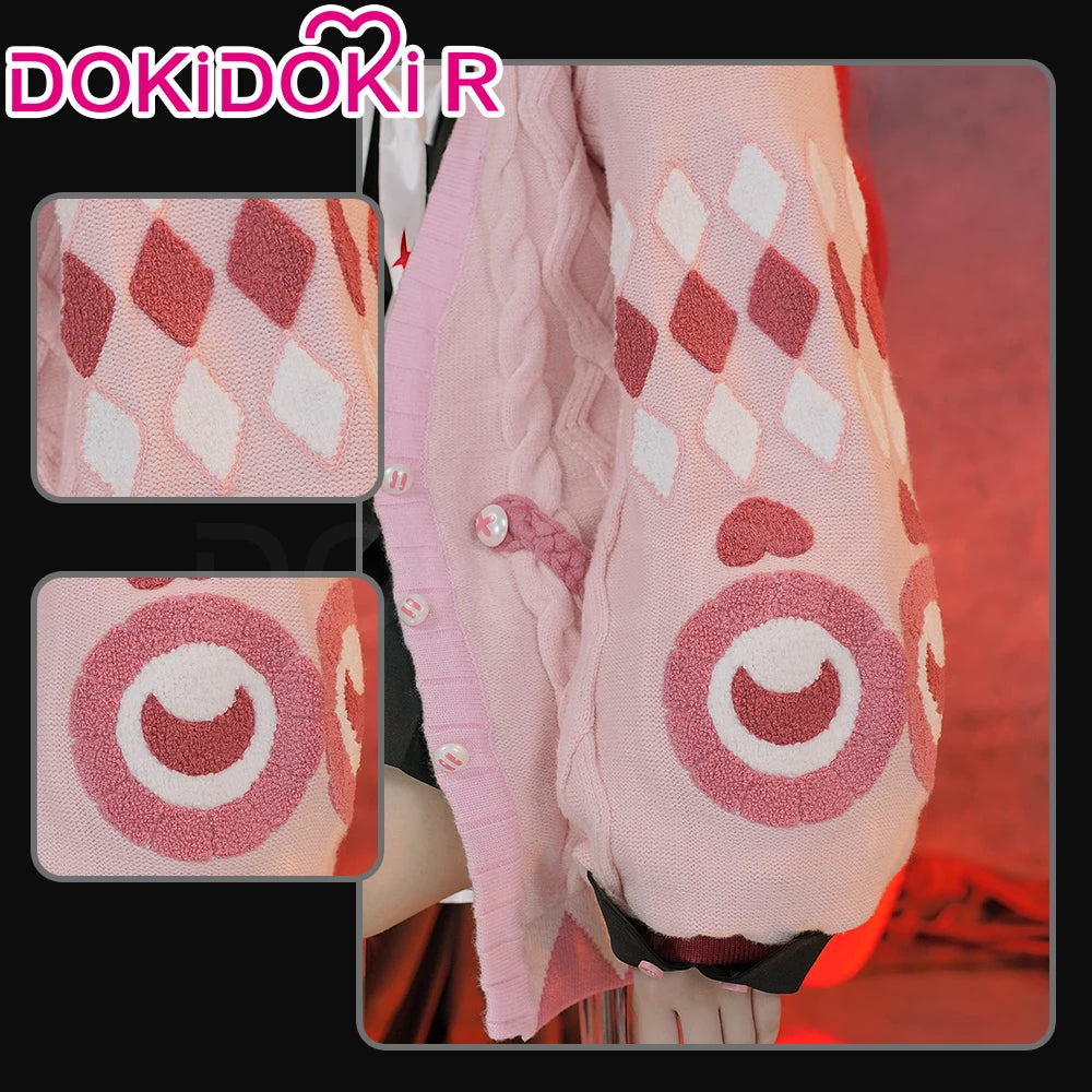 Ukinami Yuzuha Cosplay Costume Game Zenless Zone Zero DokiDoki-R ZZZ Women Cute Sweater Halloween Cosplay