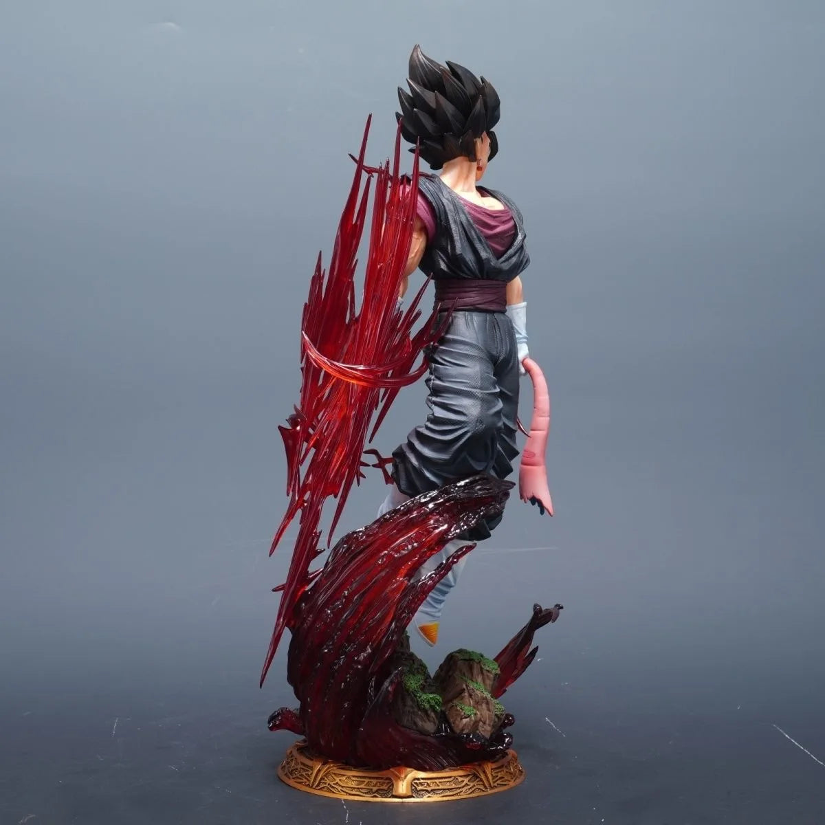 Dragon Ball LK Toys Vegetto Anime Figure 40cm Vegetto 2.0 Figure 3 Heads PVC Statue Collection Model Desk Decoration Custom Toy