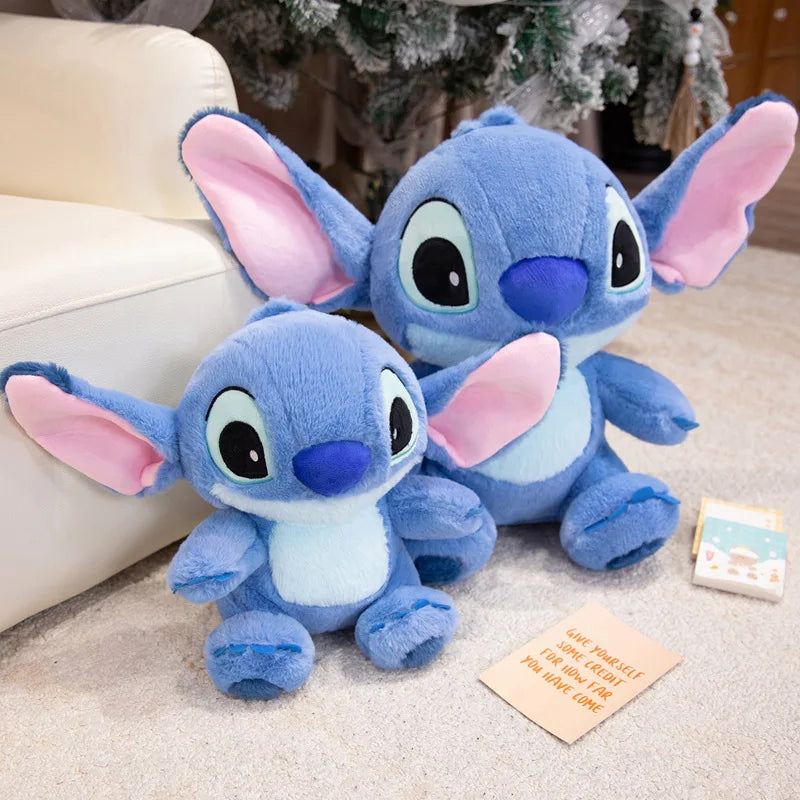Big Size Stitch Plushies Stuffed Anime Lilo&Stitch Plush Toy Soft Fluffy Huggable Doll Throw Pillow Birthday Gifts Girl