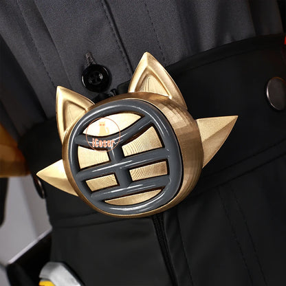 Zenless Zone Zero Ju Fufu Cosplay Costume Wig Uniform Jacket Shorts Pendant Yunkui Summit Halloween Party Women Girls Carnival