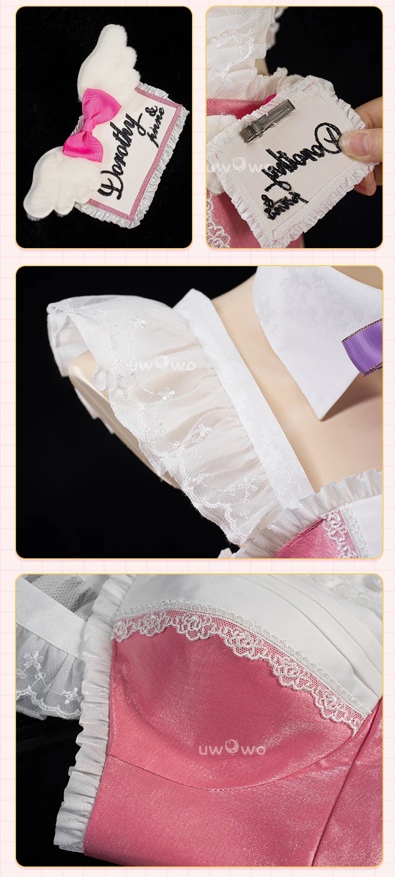 PRE SALE UWOWO Dorothy Cosplay Game NIKKEe Dorothy Café Maid Dorothy Cosplay Costume Halloween Costume