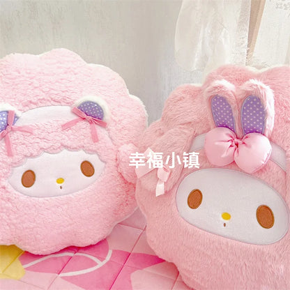 Sanrio My Melody My Sweet Piano Hello Kitty Round Square Plush Pillow Cute Cartoon Anime Home Decor Sofa Cushion Gifts For Girl